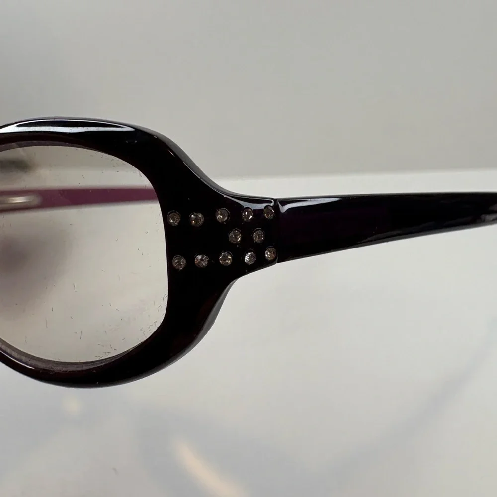 Vintage Joan Rivers 2.5 Reading Glasses Black and‎ Purple Vintage Glasses